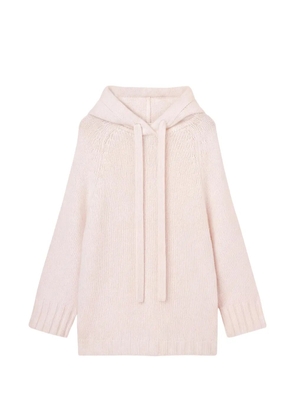 Fedeli tie-detailing hoodie - Pink