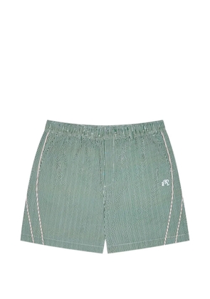 Malbon Golf Valero striped shorts - Green