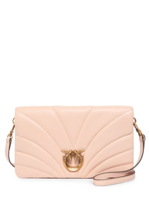 PINKO Love Birds quilted shoulder bag