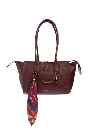 Kurt Geiger London Sloane Small scarf-detail tote bag - Red