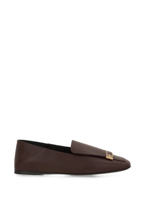 Sergio Rossi Sr Evolv logo-buckle loafers - Red