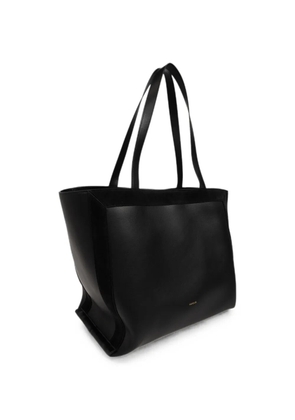 Wandler medium Ida leather tote bag - Black