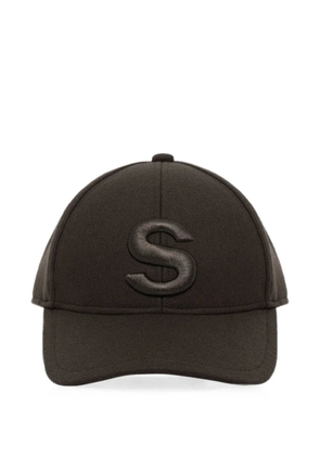 sacai S embroidered-logo cap - Green