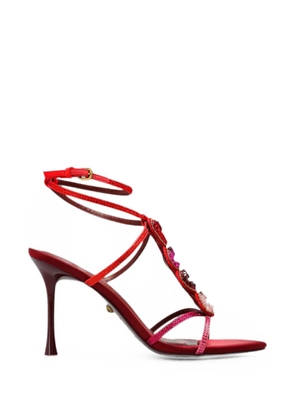 Kurt Geiger London Kiss embellished sandals - Red