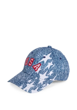 adidas denim graphic cap - Blue