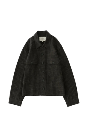 Studio Nicholson Kelver pinstripe jacket - Green