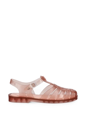 Melissa Possession cage-style buckled sandals - Red