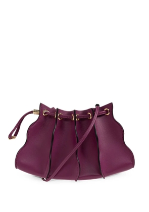 Ulla Johnson Adria Small leather bucket bag - Purple