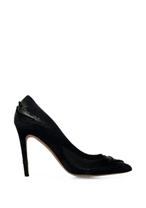Isabel Marant Vintage pointed-toe suede pumps - Black