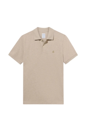 Brooks Brothers logo-embroidery polo shirt - Neutrals