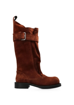 IRO Riff buckle-fastening biker boots - Brown