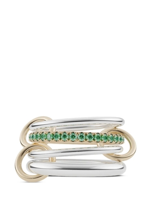 Spinelli Kilcollin Nimbus emerald ring - Silver