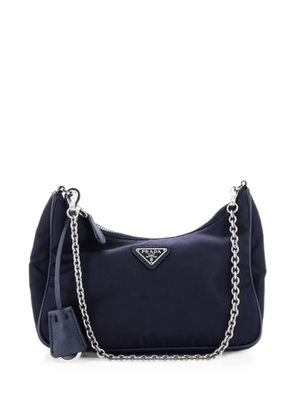 Prada Pre-Owned Re-Edition 2005 Shoulder Bag Tessuto Small crossbody bag - Blue