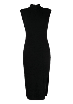 Thom Krom high-neck midi dress - Black