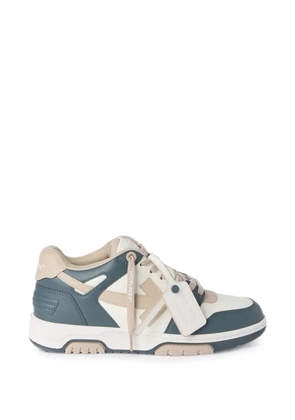 Off-White Out Of Office panelled sneakers - Green