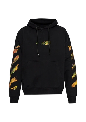 Off-White Arrows-print drawstring hoodie - Black
