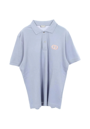 Christian Dior Pre-Owned 2010s CD logo polo shirt - Blue
