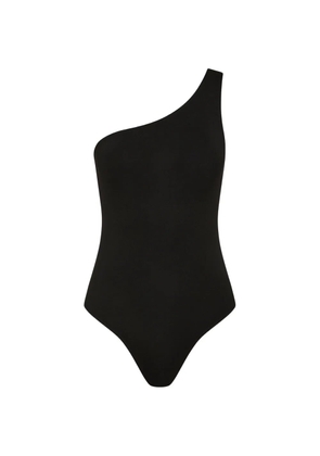 BONDI BORN Phoebe one-shoulder swimsuit - Black