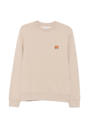 Maison Kitsuné Fox Head sweatshirt - Neutrals