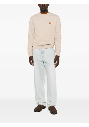 Maison Kitsuné Fox Head sweatshirt - Neutrals
