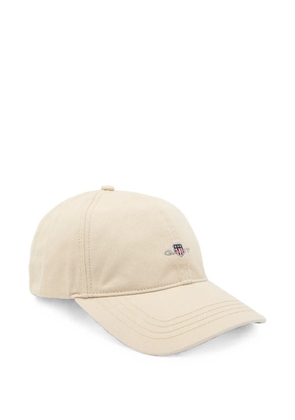 Gant logo-embroidered baseball cap - Neutrals