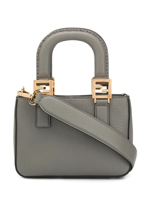 FENDI mini FF motif tote - Grey