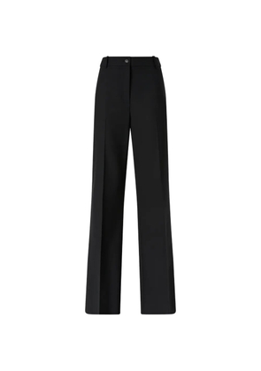 PINKO tailored wool crêpe trousers - Black