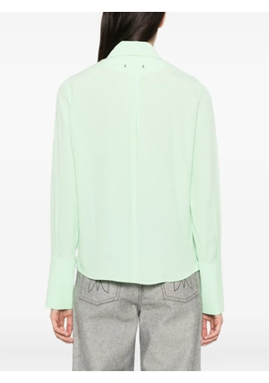Patrizia Pepe crêpe shirt - Green