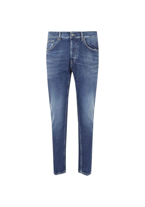 DONDUP Dian faded whiskered jeans - Blue