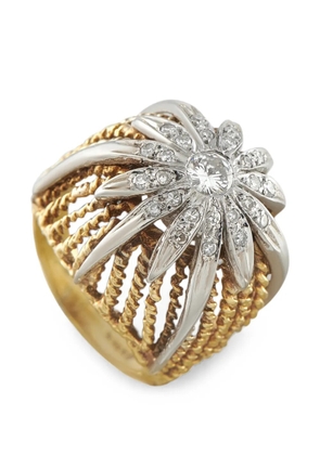 LB Exclusive diamond floral ring - Gold