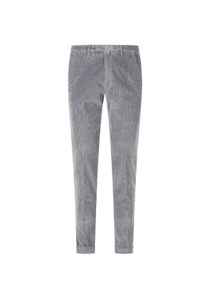Briglia 1949 corduroy slim-fit trousers - Grey