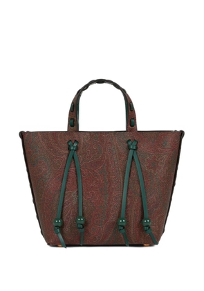 ETRO paisley-print tote bag - Brown