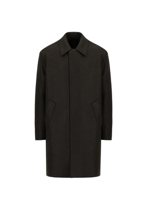 Harris Wharf London zip-up coat - Brown