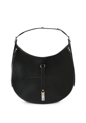 Polo Ralph Lauren stud-embellished leather shoulder bag - Black