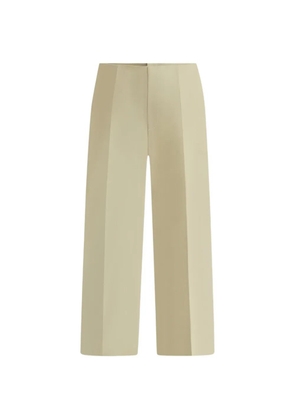 Manière De Voir Henri in sage foldover trousers - Green