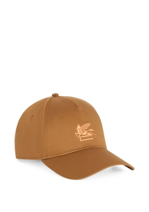 ETRO Pegaso embroidered baseball hat - Brown