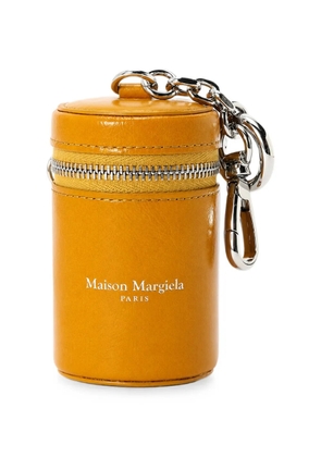 Maison Margiela zipped dog-waste bag-dispenser keyring - Yellow