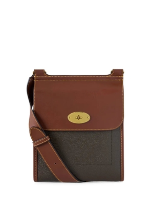 Mulberry Antony grained-texture messenger bag - Brown