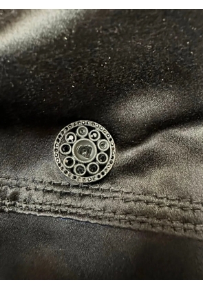 CHANEL Pre-Owned double-breasted trench coat - Black