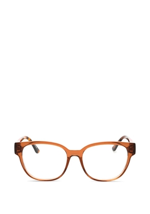 Lacoste round-frame glasses - Brown