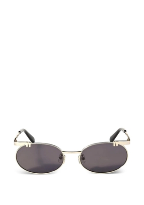 Off-White round-frame sunglasses - Gold