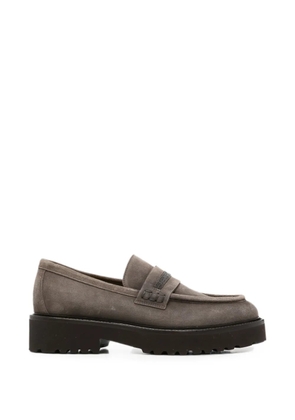 Doucal's Philadelphia RS suede loafers - Grey