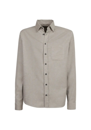 Sease button-down chest-pocket shirt - Grey