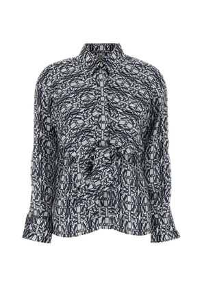 Max Mara Marte logo-detail shirt - White