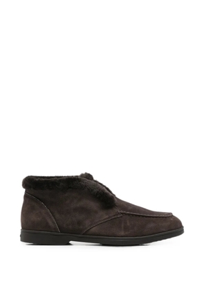 Doucal's Joanne RS shearling-trim boots - Brown