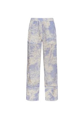 Off-White City printed piped trousers - Purple