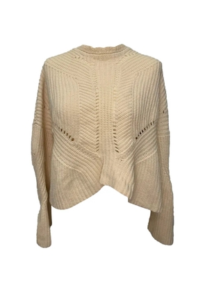 Isabel Marant Vintage lace-up back sweater - Neutrals