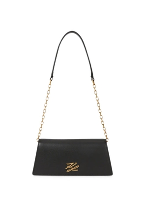 Karl Lagerfeld mini K/Autograph flap shoulder bag - Black