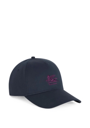ETRO Pegaso-embroidered baseball cap - Blue