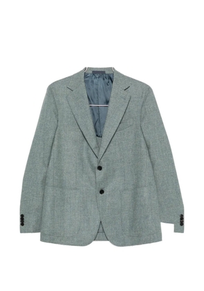 Caruso Aida single-breasted blazer - Blue
